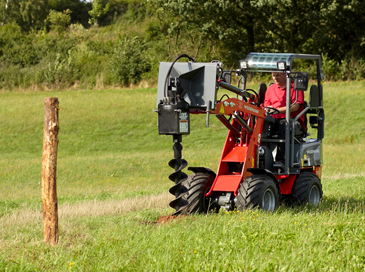 Weidemann Hoftrac 1390, karámépítés
