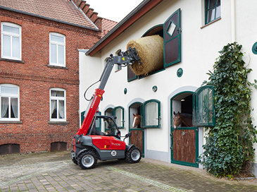 Weidemann 1390, bálakezelés
