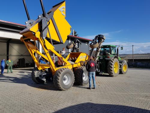 Elho Scorpio 550 kőfelszedő - beüzemelés