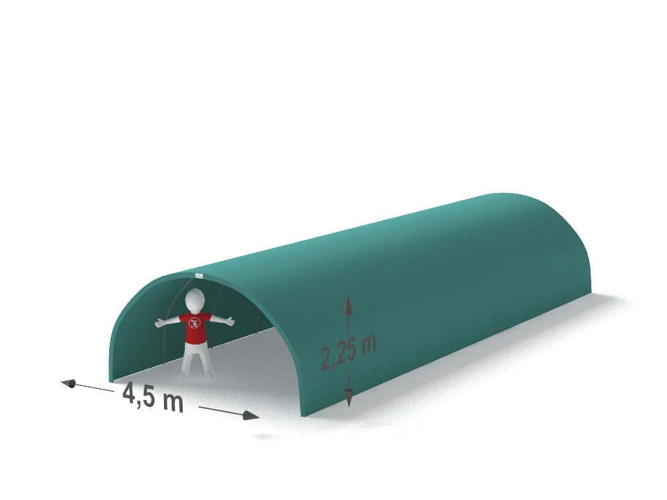 Shelterall 4x2,25m